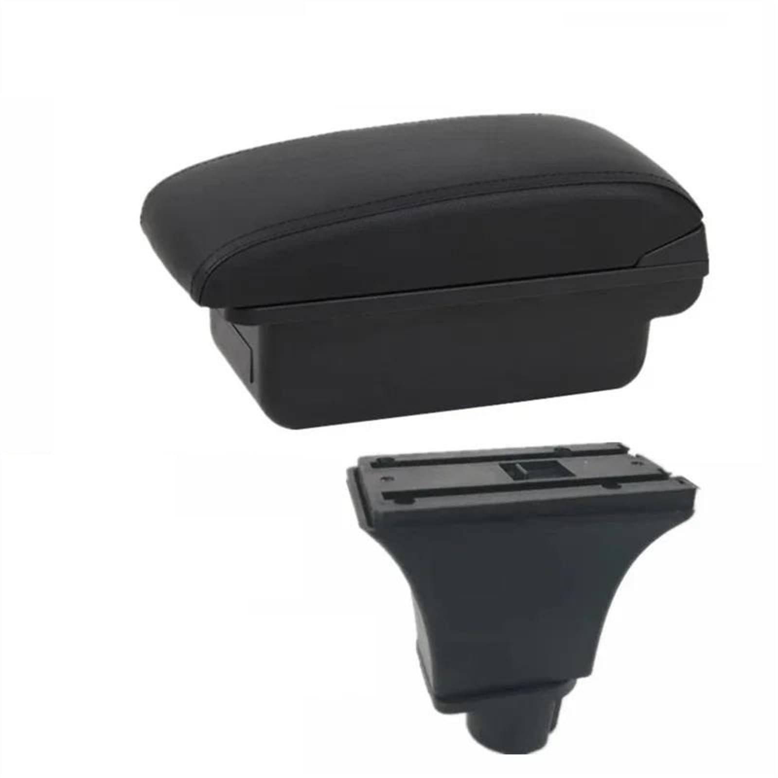Ysdsls A1 Black Line Center Console Armrest Storage Box For Corsa C Car Interior Parts Modification Accessories