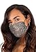 Leg Avenue Women's Harlow Rhinestone Fashionable Mask, Black, One Size US