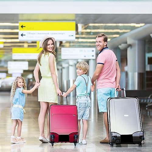 Thicken Clear Luggage Cover Protector, 30" PVC Luggage Covers for Suitcase Waterproof Dustproof Anti-scratch Travel Suitcase Covers Case for Wheeled Luggage2