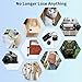 Air Tag for Android 4 Pack Luggage Tracker Tags Work with Google Find Hub App (Android Only) Bluetooth Tracker Key Finder and Item Locator for Wallets, Backpack, Suitcases, Pets-Black