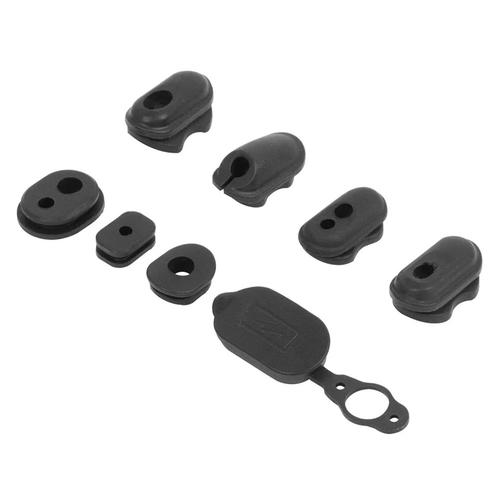 Couvercle Anti-poussière De Port De Charge De Scooter électrique 4 Pièces, Partie De Couvercle De Trou En Caoutchouc De Câble De Charge, étanche, Couvercle En Silicone De Prise De Poussière, Pour Xiao