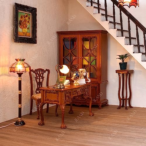 iLand Rococo Dollhouse Furniture 1:12 Scale Dollhouse Wooden Collectibles - Image 2