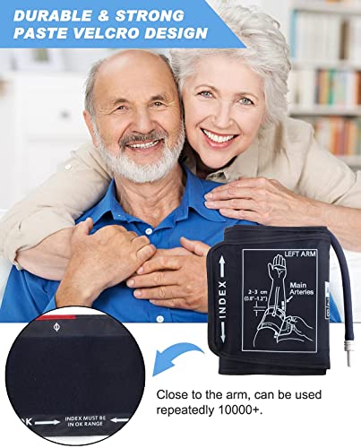 Alcarefam Blood Pressure Cuff, Compatible With Omron Bp Extra Replacement Applicable For 8.7”-16.5” Inches (22-42Cm) Big Arm, Adult Large Cuff, B1683, 1.0 Count, 0.26 Pounds #TOP3