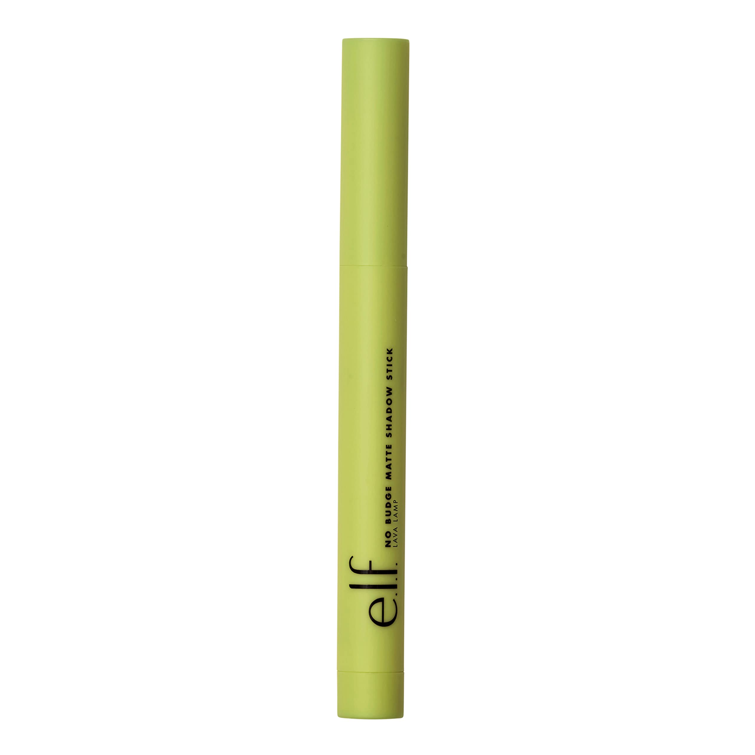e.l.f. No Budge Matte Shadow Stick, One-Swipe Cream Eyeshadow Stick, Long-Wear & Crease Resistant, Matte Finish, Vegan & Cruelty-Free, Lava Lamp