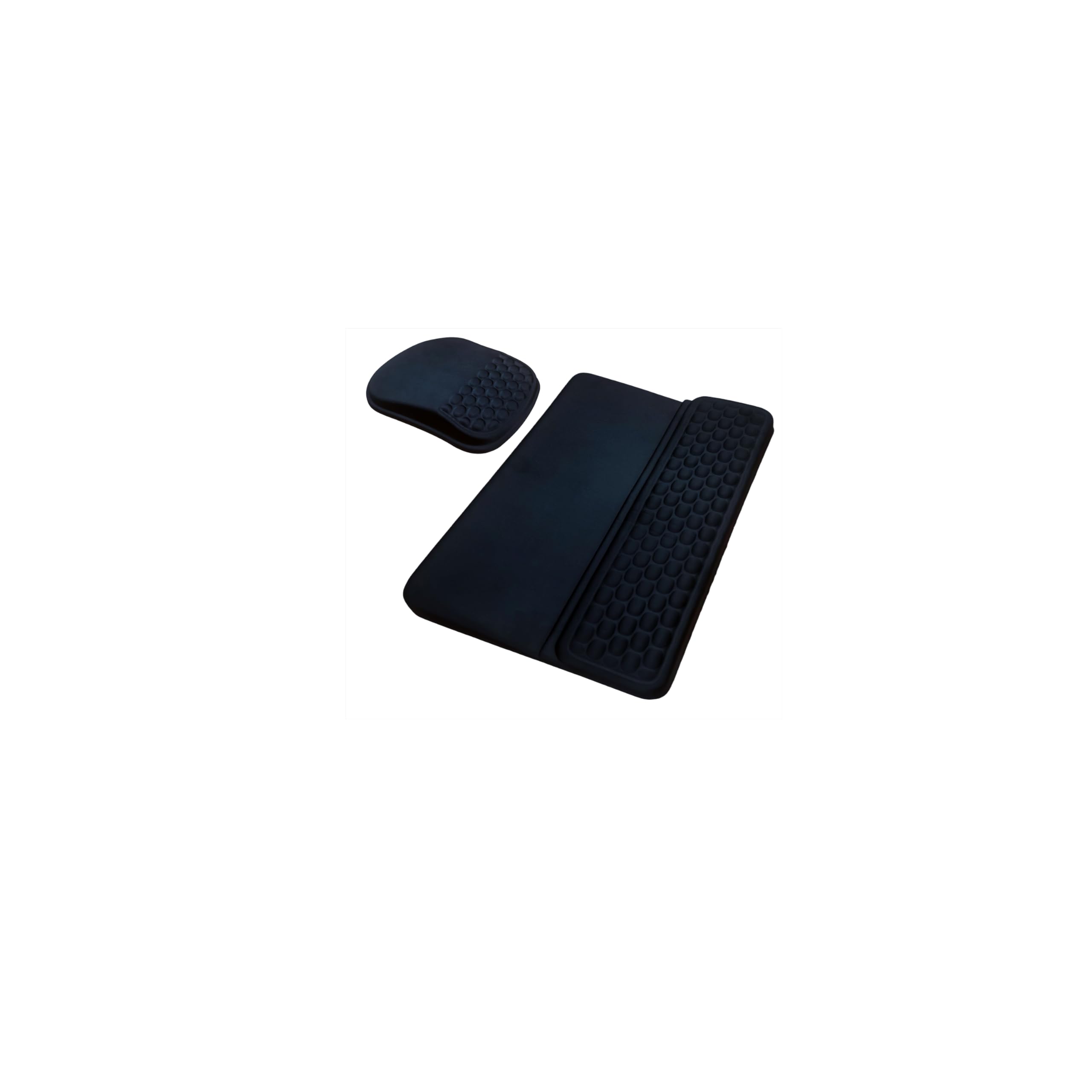 Keyboard Wrist Rest -Ergonomic Keyboard Stand with Wrist Rest- with Carpal Tunnel Pain Relief Massage Bumps and Full