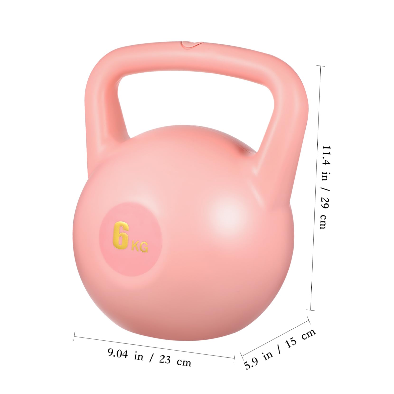 BESPORTBLE Water Filled Kettlebell 6kg Weight Soft Kettlebells for Men Women Fitness Equipment for Home