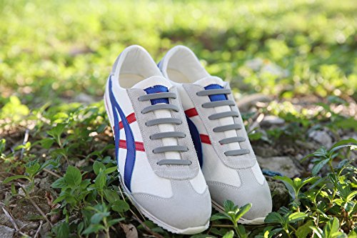 Image of INMAKER No Tie Shoelaces for Kids and Adults (2 Pairs), Elastic Shoelaces for Sneakers, Silicone Flat Tieless Running Shoe Laces