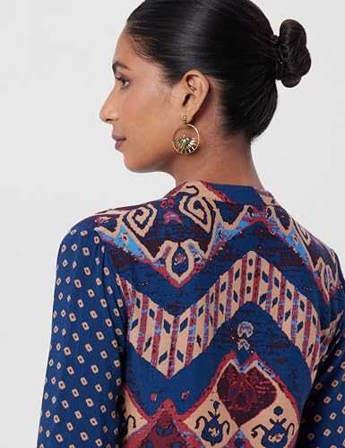 Image of BIBA Women Liva Straight Printed Kurta