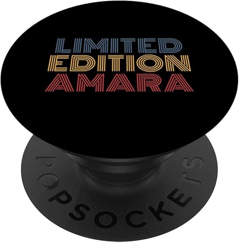 Amara Limited Editon Personalized Name funny PopSockets Swappable PopGrip