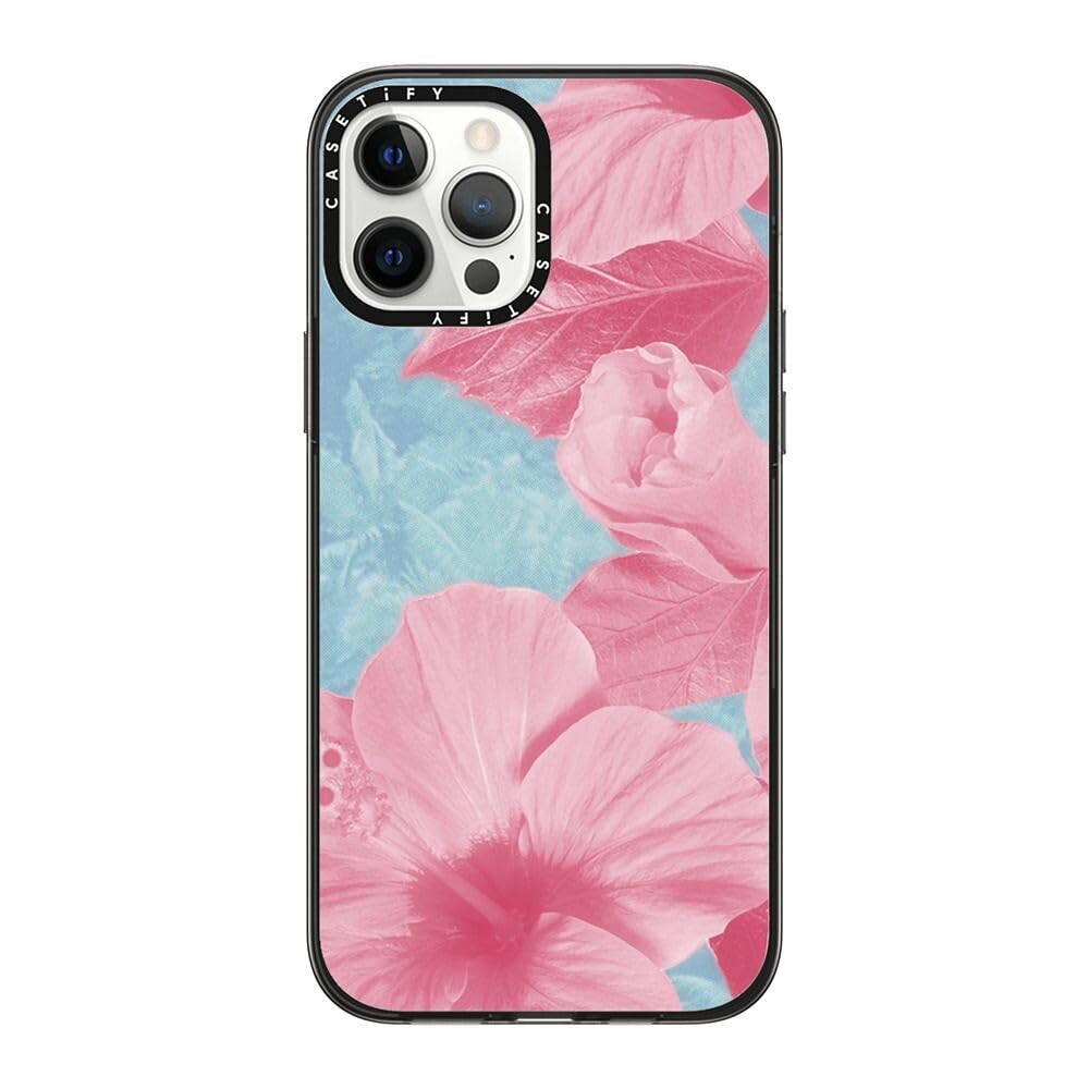 Coque Compact CASETiFY iPhone 12 Pro Max Noir transparent