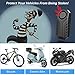ONVIAN 1-Pack Upgraded Motion Sensor Bike Alarm Wireless Anti-Theft Motorcycle Alarm Waterproof Bicycle Security Alarms Vibration Sensor - 113dB Loud
