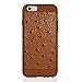 Produktbild Hama Material Case Ostrich Handytasche Braun - Handyhüllen (Case, Apple, iPhone 6/6s, braun)