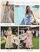 GRACE KARIN Womens Summer Floral Maxi Dresses 2026 Long Flowy Boho Dress Beach Vacation Sundresses Casual Clothes with Pocket Blue Floral L