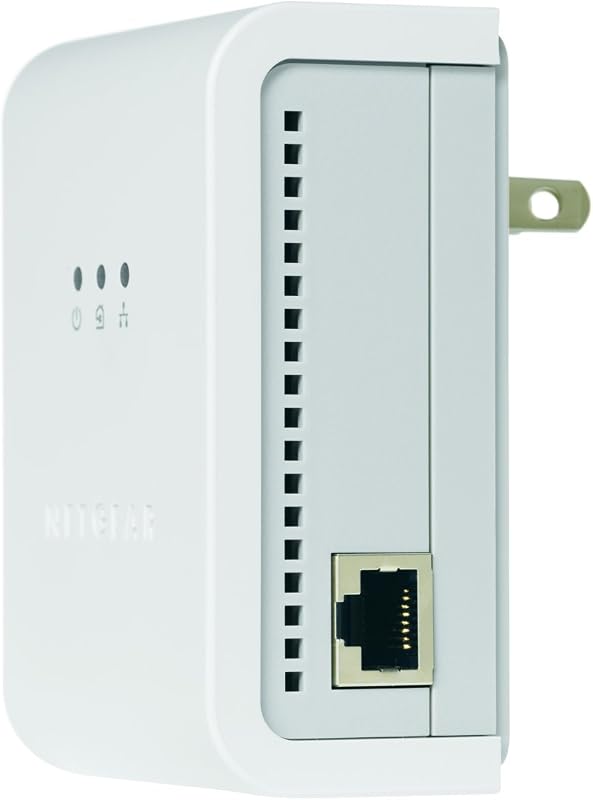 Adaptador de red Powerline Netgear de 85 Mbps XET1001