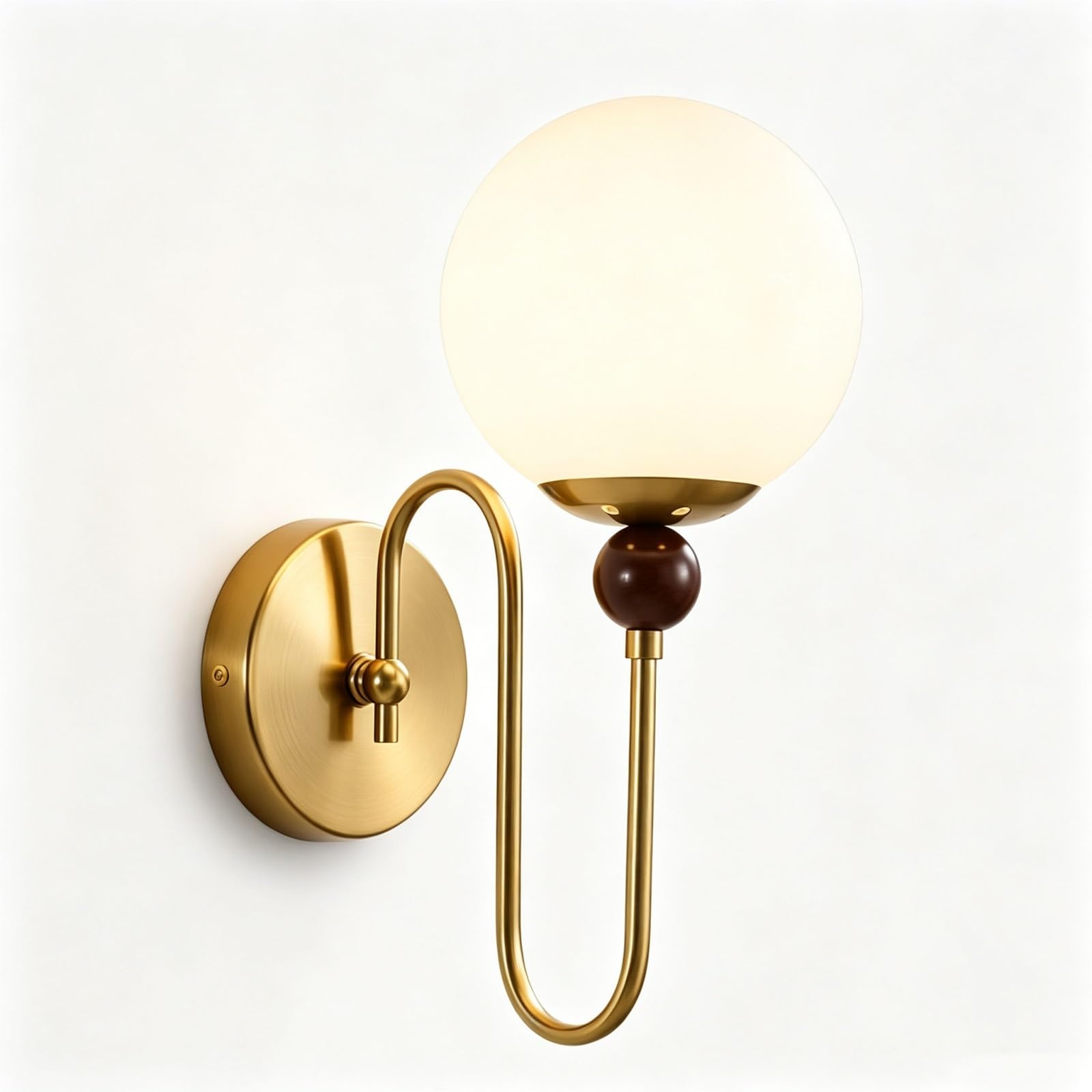 LUOYAOB Wall Sconce Brass Wall Light Modern Wall Lamp