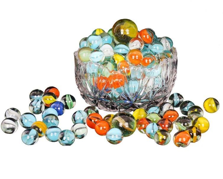 handicrafts and jewellery Decorative Colourful Glass Marble Balls for Playing Games/Kanche (300Pcs) (B0D9JW7QT3) Amazon Price History, Amazon Price Tracker