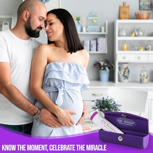 Image of KNOWHEN Saliva Ovulation Tests Kit - Non-Invasive Ovulation Predictor kit, Unlimited Tests for Fertility Tracking - No Waste, No Urine Mess - Hygienic Ovulation Days Tracker Kit for Family Planning