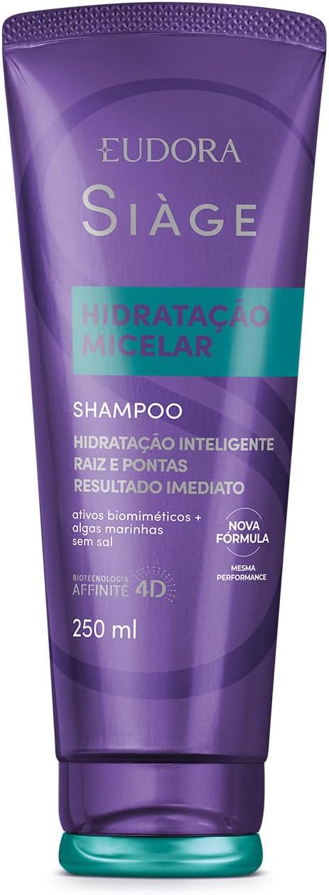 Shampoo Eudora Siàge Hidratação Micelar 250ml