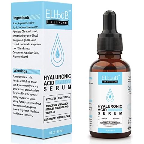 Hyaluronic Acid Serum, Anti-Aging, Moisturizing Wrinkle Serum for Erasing Fine Lines and Wrinkles Soft Hydrating Easy Absorption Anti Aging Serum Cover
