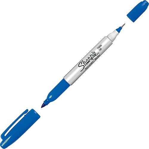 Miniatura 2 de Sharpie® Marcador permanente de doble punta, azul