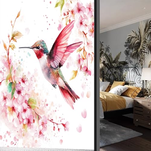 Vinilo adhesivo floral para ventana 15.7x23.6 pulgadas miniatura 4