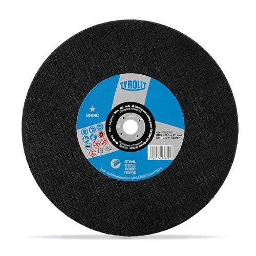 Tyrolit Trennscheibe für Stahl, 300 x 3,5 x 20 mm (10 Stück)