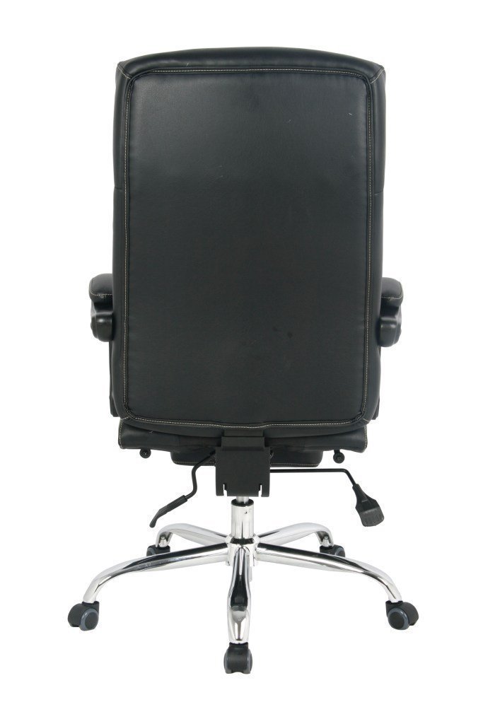 VIVA OFFICE Reclining Office Chair, High Back Bonded Leather Chair with