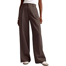NIMIN Women Wide Leg Dress Pants High Waisted Work Trousers Business Casual Outfits 2026 Summer Palazzo Slacks with Pockets