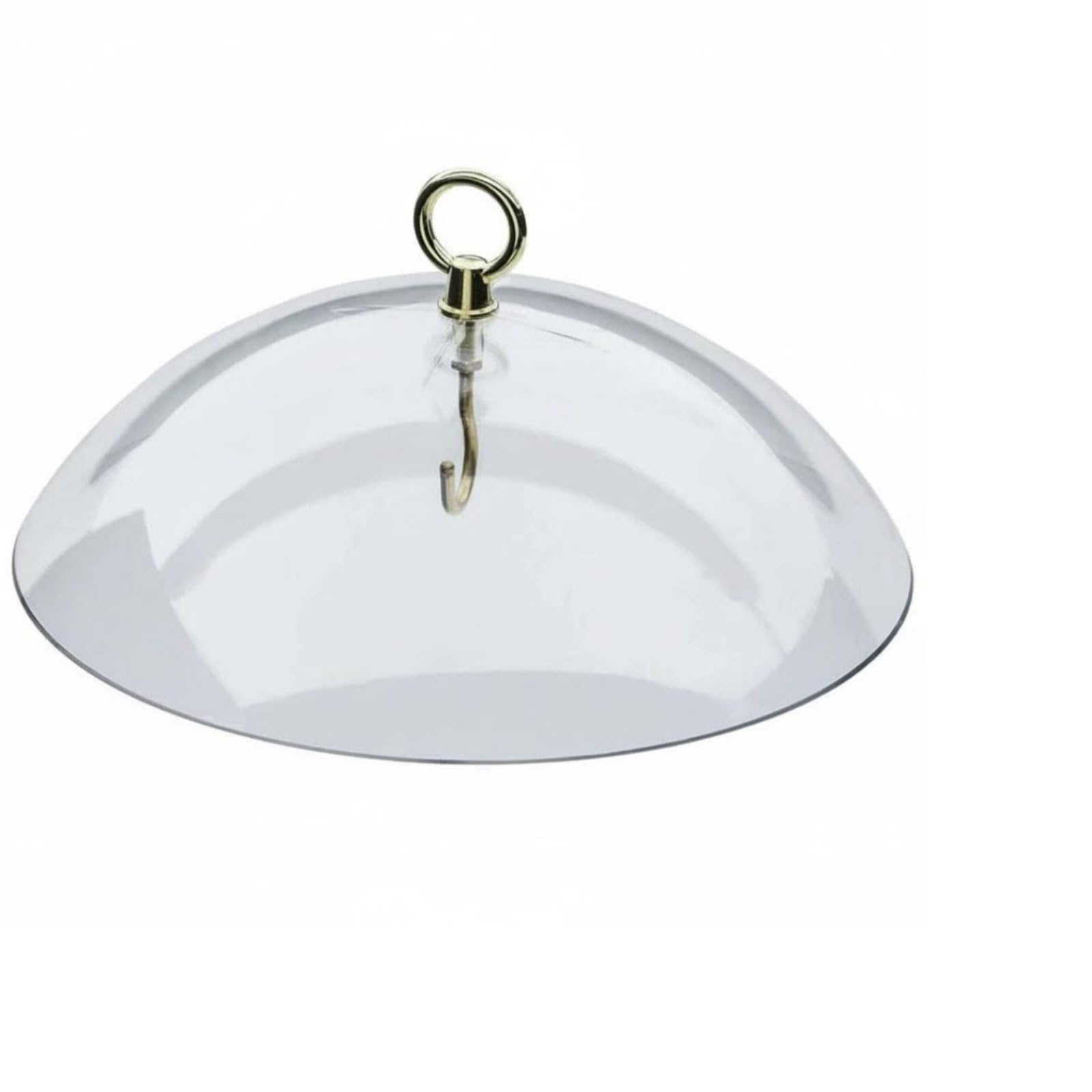 Hanging Birds Feeder Dome Weatherproof Birds Feeder rain Cover Multipurpose Hanging Canopy Cover for Garden, Yard, Patio, Orange — view 7