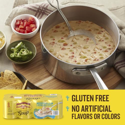 Image of Old El Paso Chicken Cheese Enchilada-Style Soup, Canned, 18.5 oz