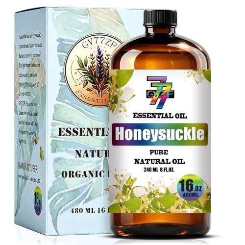 Image of Honeysuckle Essential Oil for Diffuser Massage Honysuckle Oil 16 oz