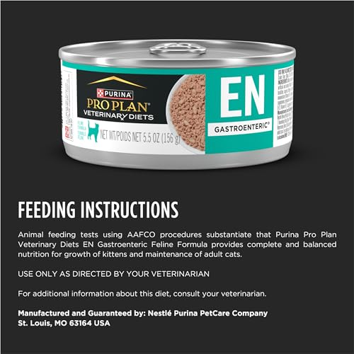 Purina Pro Plan Veterinary Diets EN Gastroenteric Cat Food, (24) 5.5 oz Can - image 7