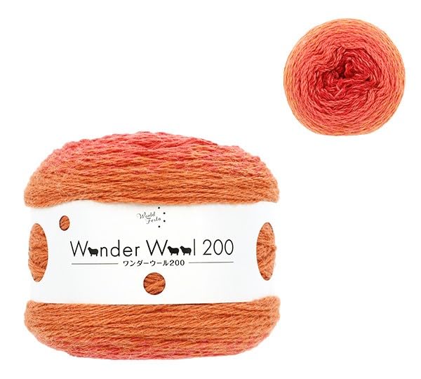 ユザワヤ Fall/Winter Yarn: Wonder Wool 200 -...