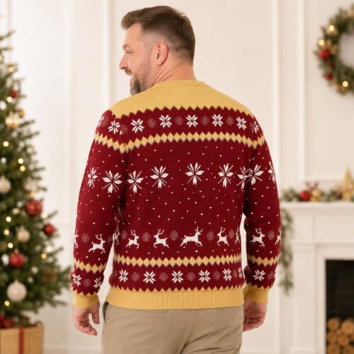 Ugly Christmas Sweater Santa Costume 3D Hairy Body Custom Sweatshirt - image 6