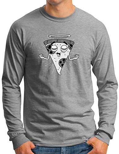 T-shirt Holy Pizza OM3 à manches longues pour vos week-ends décontractés