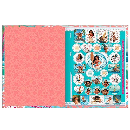 Caderno Universitário Brochurão Moana Capa Dura 96 Folhas Tilibra