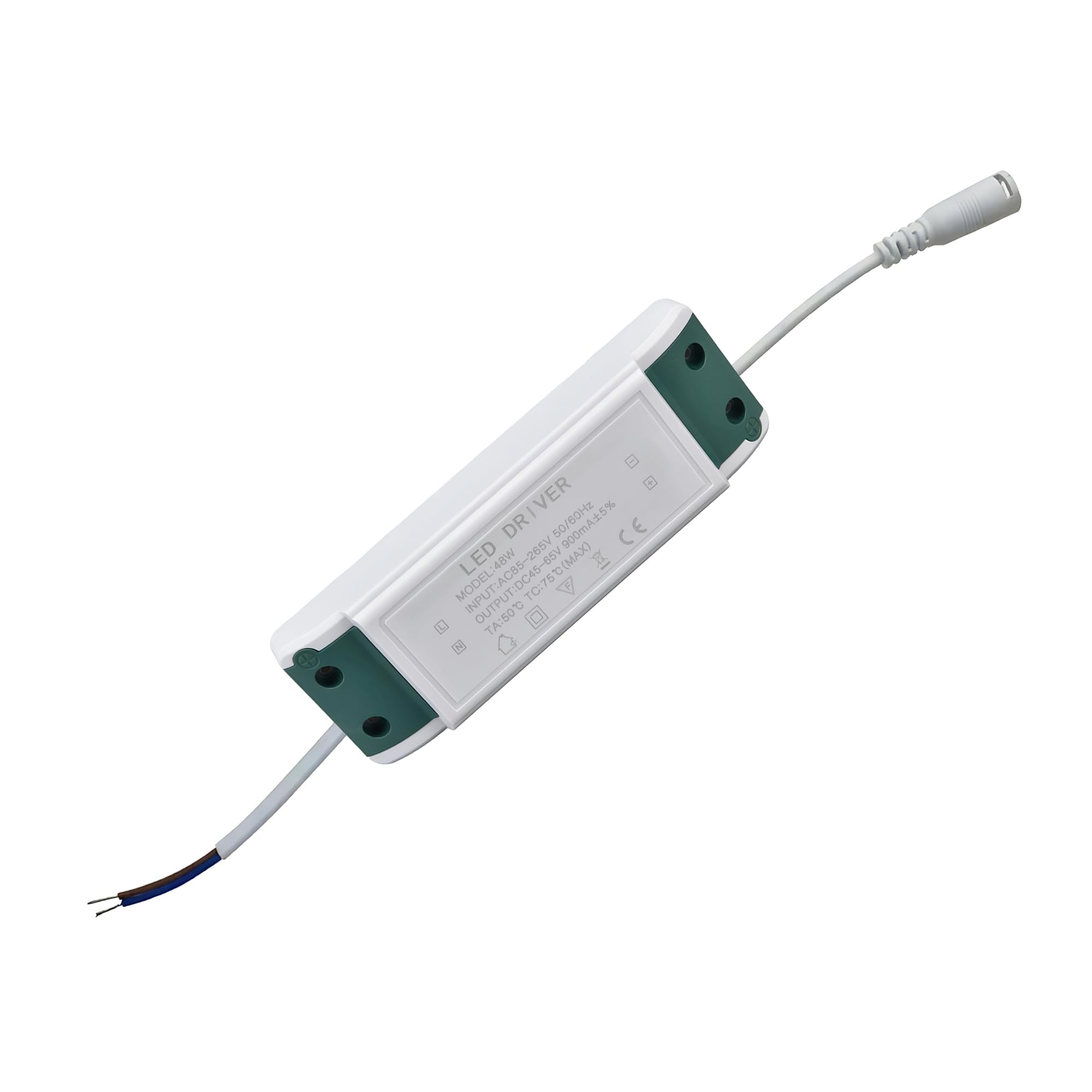 LED Driver DC 45-65V 48W Transformer AC 85-265V Low Voltage Constant Current Transformer for LED Strip Lights MR16 MR11 GU4 Bulbs G4 Spotlights