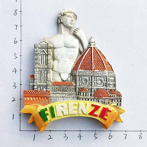 Firenze Italy Refrigerator Magnet 3D David Statue Travel Sticker Souvenirs,Resin Home & Kitchen Decoration,Firenze Italy Fridge Magnet From China #TOP6