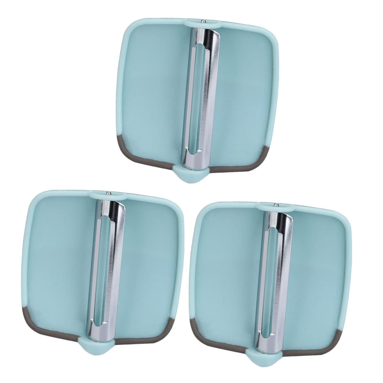 BRIGHTFUFU 3Pcs Multi Functional Vegetable Peeler Kitchen Fruit and Potato Paring Tools Efficient Cucumbers Carrots and Veggie Peelers for Household Use