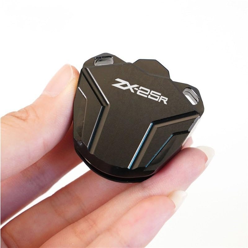 Amazon.co.jp: ロゴ付き ZX25R オートバイ CNC キーケース カバー