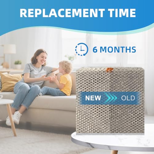 Pleatedfold 10 Humidifiers Filter Water Panel Compatible with AprilAire Whole-House Humidifier Models 500 500A 500M 550 580 110 220 Aluminum Mesh Humidifier Pad 2 Packs by Pleatedfold - Image 7
