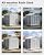 Bellefurn Outdoor Storage Shed 8x6FT, with 2 Vision Windows, Resin Shed with Floor, Outdoors Garden Tool Storage Shed for Bikes, Tools and Lawnmower