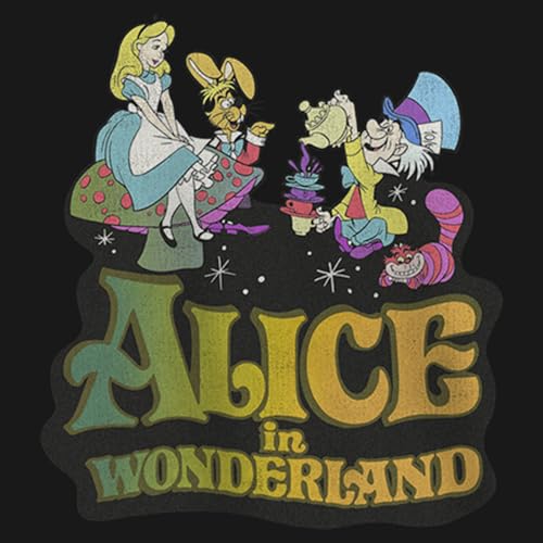 Disney Alice in Wonderland Mad Tea Party Movie Poster Girls Standard T-Shirt2