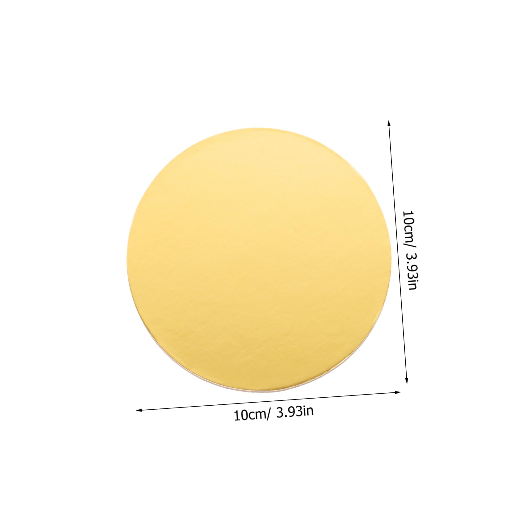 DINHEAROM Thickened Paper Cake Boards 20pcs Cake Placemats for Birthday Wedding Party Baking Supplies