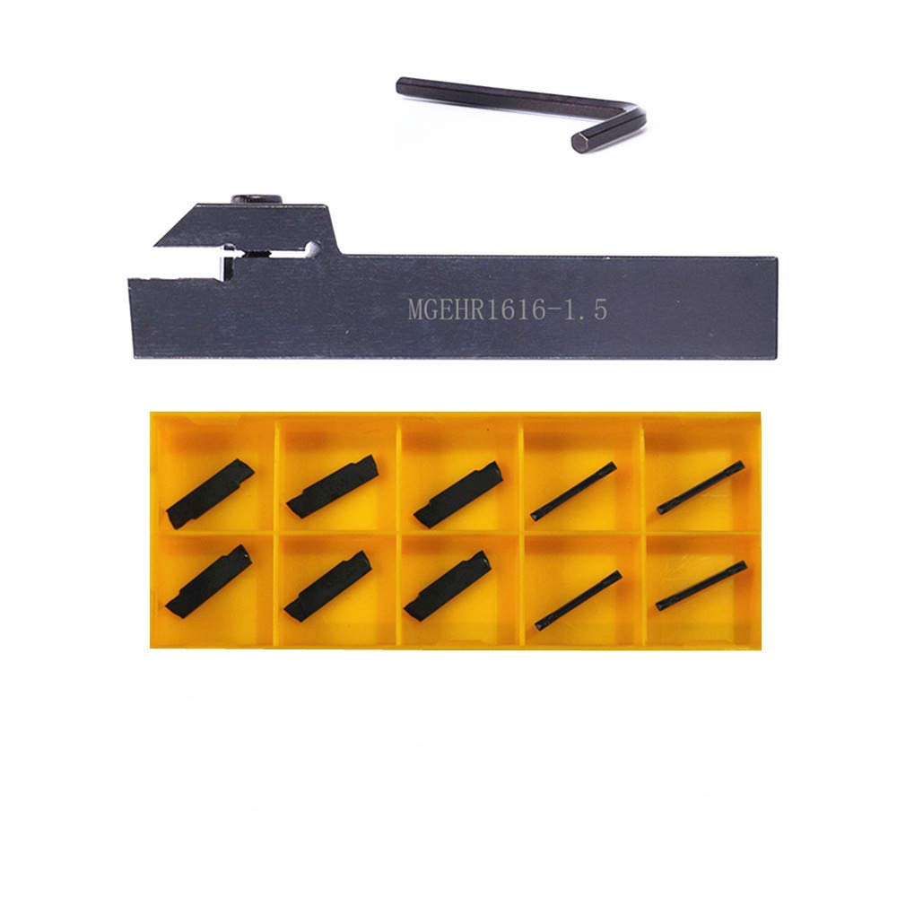 Inserti In Carburo MGMN150-G 10 Pezzi - Per Scanalatura Tornio E Fresatrici CNC - Foto 7