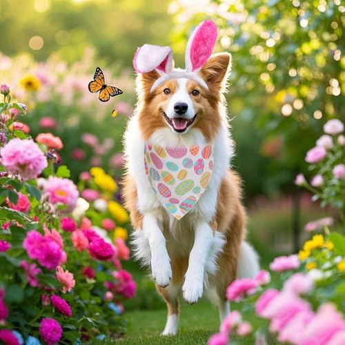 Disfraz Conejo de Pascua para Perros Pequeños y Medianos miniatura 7
