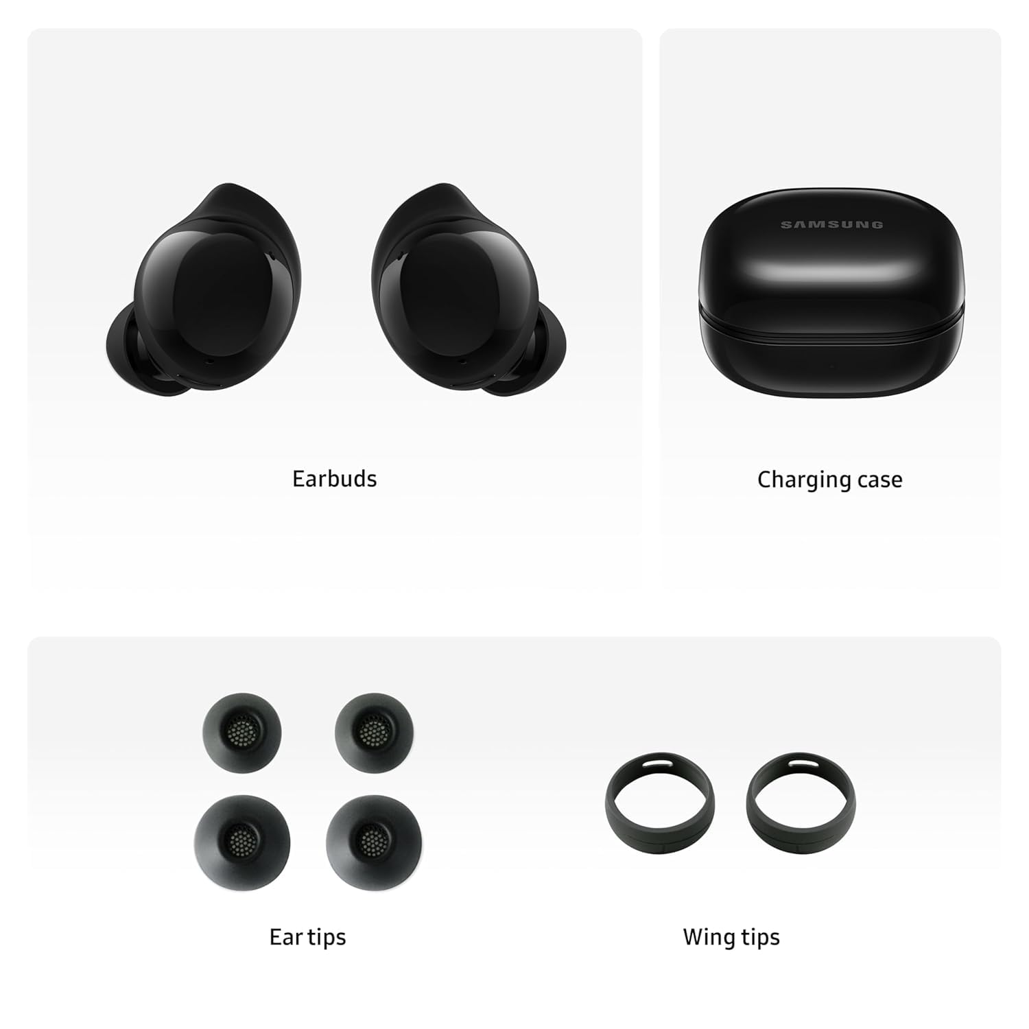 Samsung Galaxy Buds Core SM-R410 (2025) | Latin American Stock | Bluetooth 5.4 | Active Noise Cancelation | up to 35h Continuous Music Playblack - (Black)