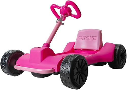 Droyd Zypster Electric Go Kart - Ruedas eléctricas para niños y niñas, batería de iones de litio de 24 V, ajustes de 2 velocidades, asiento