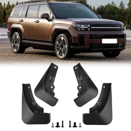 Image of 4Pcs /Set Car SUV Mud Flaps Splash Guards Fender Mudguard for Hyundai Santa Fe (Fit for 2024-2025 Santa Fe)