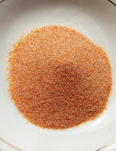 Natural Fire Opal Dust Powder, Fine Crushed Inlay for Art & Craft, Project Work, Weight 2 Oz, Orange Color Inlay Sand